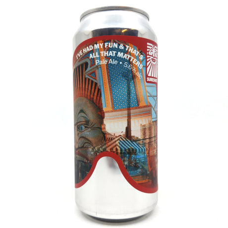 Sureshot I've Had My Fun & That's All That Matters Pale Ale 5.6% (440ml can)-Hop Burns & Black