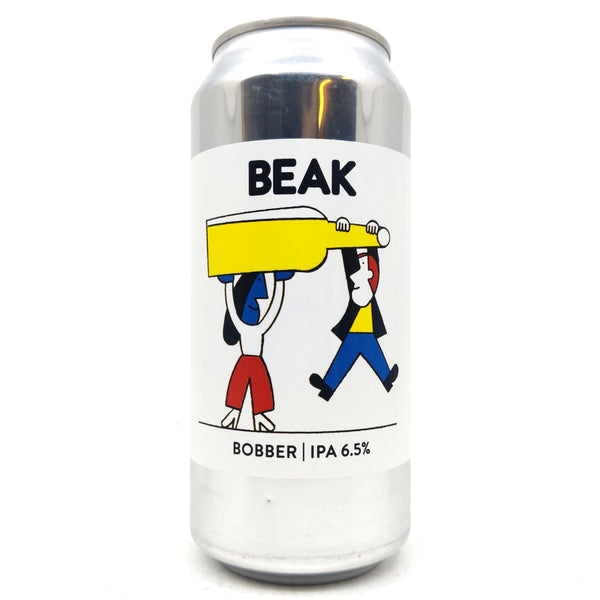 Beak Brewery Bobber IPA 6.5% (440ml can)-Hop Burns & Black