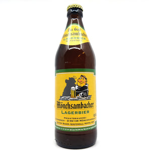 Zehendner Monchsambacher Lagerbier 5.5% (500ml)-Hop Burns & Black