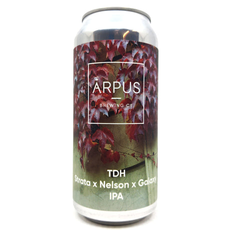 Arpus TDH Strata x Nelson x Galaxy IPA 6.5% (440ml can)-Hop Burns & Black
