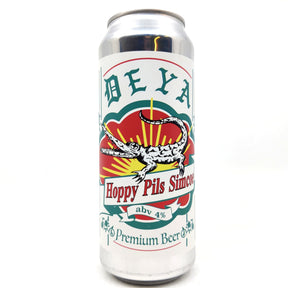 DEYA Hoppy Pils Simcoe 4% (500ml can)-Hop Burns & Black
