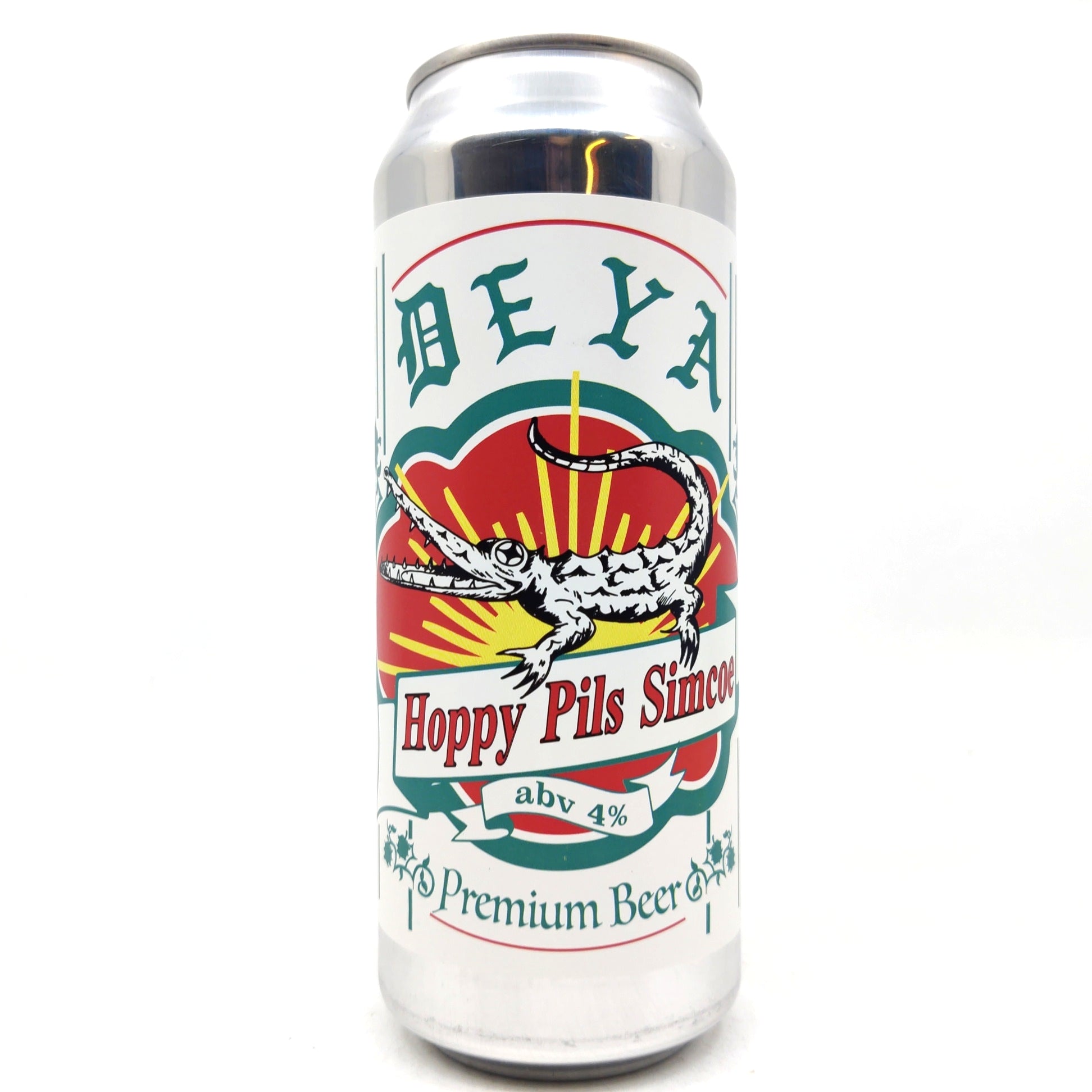 DEYA Hoppy Pils Simcoe 4% (500ml can)-Hop Burns & Black