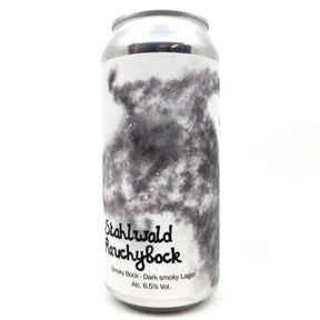 St Mars Of The Desert Stahlwald Rauchybock 6.5% (440ml can)-Hop Burns & Black