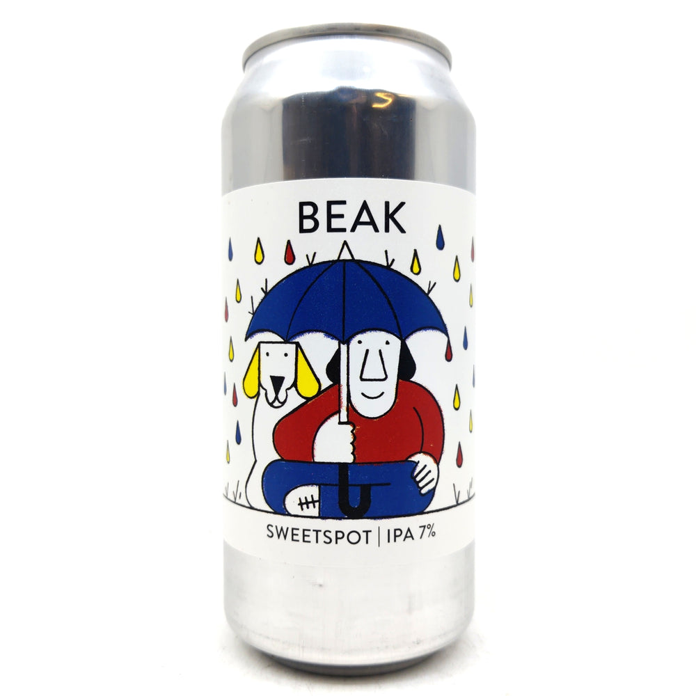 Beak Brewery Sweetspot IPA 7% (440ml can)-Hop Burns & Black