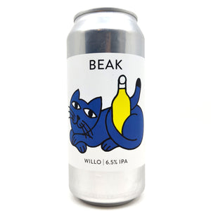 Beak Brewery Willo IPA 6.5% (440ml can)-Hop Burns & Black