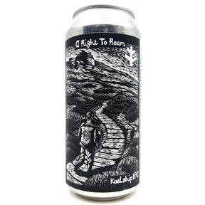 St Mars Of The Desert Right to Roam Koelship IPA 5.4% (440ml can)-Hop Burns & Black