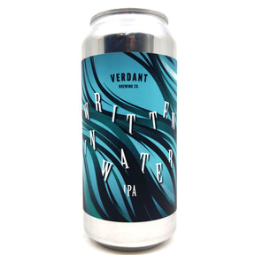 Verdant Written in Water New England IPA 6.5% (440ml can)-Hop Burns & Black