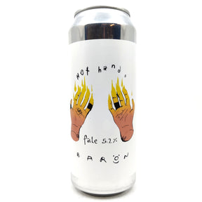 Baron Brewing Hot Hands Pale Ale 5.2% (500ml can)-Hop Burns & Black