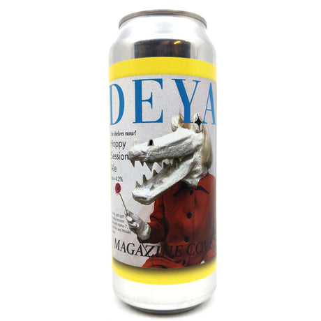DEYA Magazine Cover Session IPA 4.2% (500ml can)-Hop Burns & Black