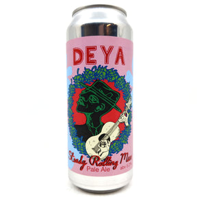 DEYA Steady Rolling Man Pale Ale 5.2% (500ml can)-Hop Burns & Black