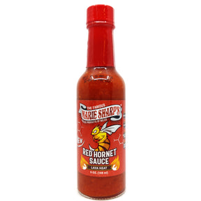 Marie Sharp's Red Hornet Sauce (148ml)-Hop Burns & Black