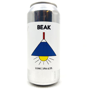 Beak Brewery Lumi IPA 6.5% (440ml can)-Hop Burns & Black