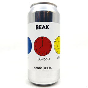 Beak Brewery Hands IPA 6% (440ml can)-Hop Burns & Black