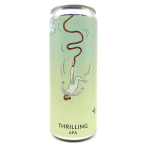 Varvar Brew (Ukraine) Thrilling Pale Ale 5.6% (330ml can)-Hop Burns & Black
