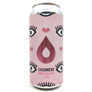 Polly's Brew Co Cashmere IPA 6% (440ml can)-Hop Burns & Black