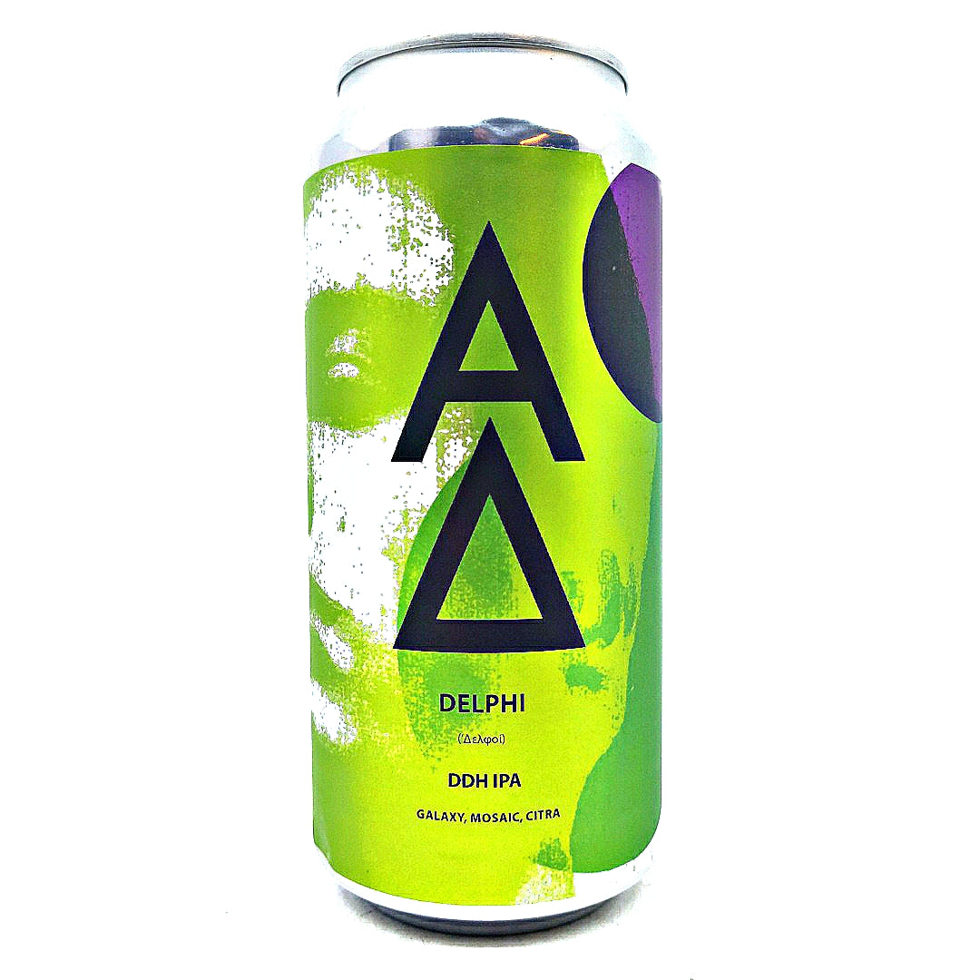 Alpha Delta Delphi IPA 6% (440ml can)-Hop Burns & Black