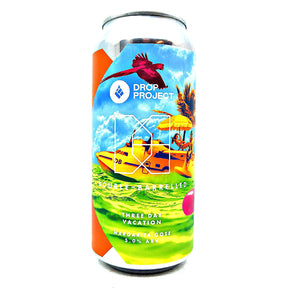 Double Barrelled x Drop Project Three Day Vacation Margarita Gose 5% (440ml can)-Hop Burns & Black