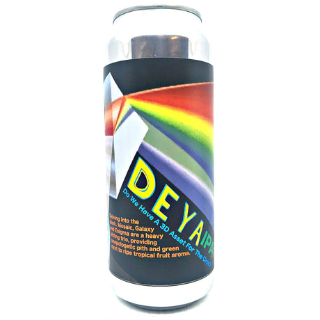 DEYA Do We Have A 3D Asset for The Croc IPA 6.5% (500ml can)-Hop Burns & Black