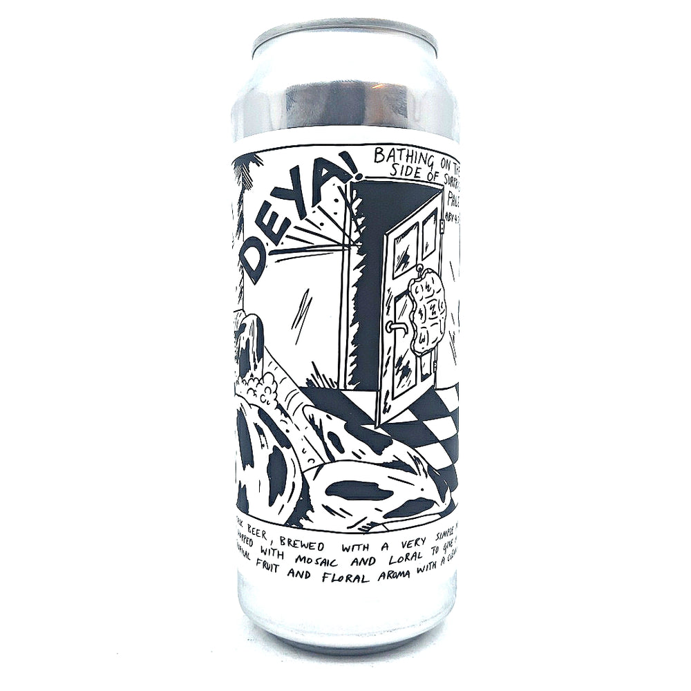 DEYA Bathing on the Right Side of Surprises Pale Ale 4.5% (500ml can)-Hop Burns & Black