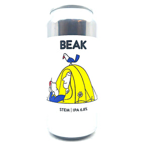 Beak Brewery Stem IPA 6.8% (440ml can)-Hop Burns & Black