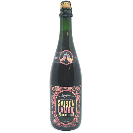 Tilquin x L'Ermitage Saison Lambic Fruits des Bois 2020/21 7.5% (750ml)-Hop Burns & Black