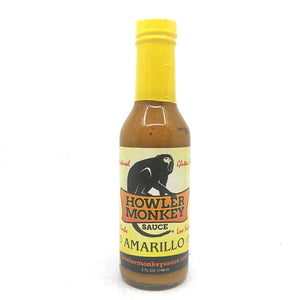 Howler Monkey Amarillo Hot Sauce (148ml)-Hop Burns & Black