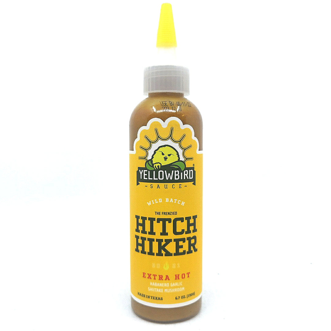 Yellowbird The Frenzied Hitch Hiker Hot Sauce (190g)-Hop Burns & Black