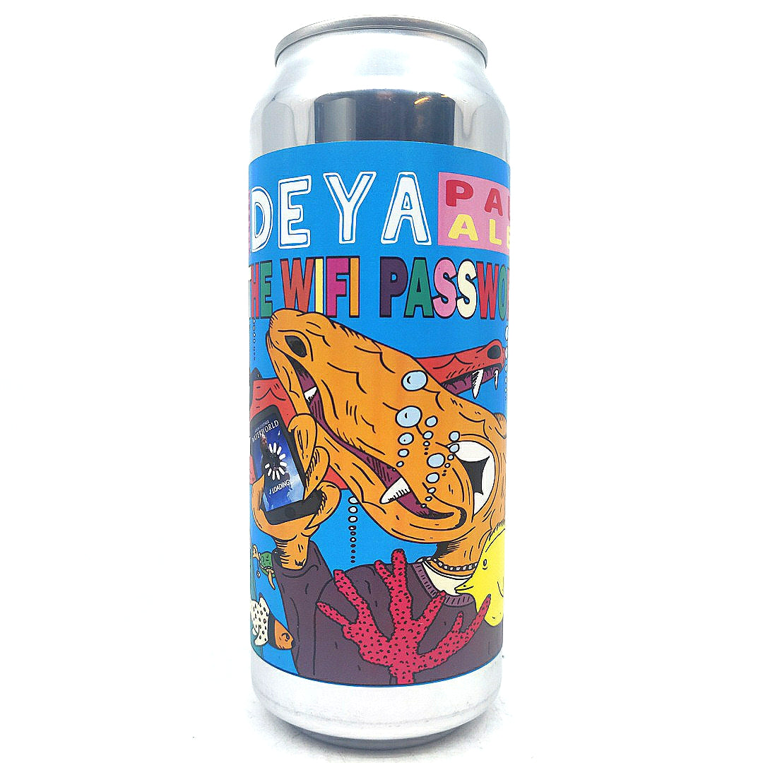 DEYA You Got The Wifi Password Kolsch-style Pale 4.5% (500ml can)-Hop Burns & Black
