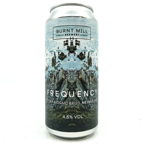 Burnt Mill Frequency New England Pale Ale 4.6% (440ml can)-Hop Burns & Black