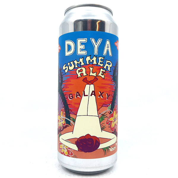 DEYA Summer Ale Galaxy 4.5% (500ml can)-Hop Burns & Black