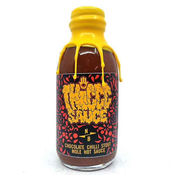 Thiccc Sauce x North Brewing Mole Hot Sauce (150ml)-Hop Burns & Black