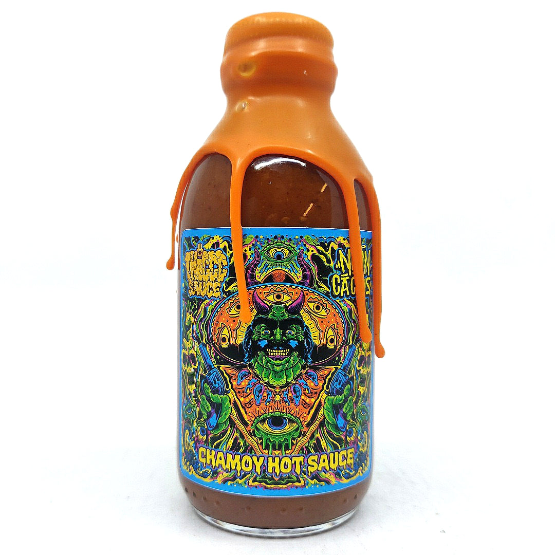 Thiccc Sauce x Neon Cactus Chamoy Hot Sauce (150ml)-Hop Burns & Black