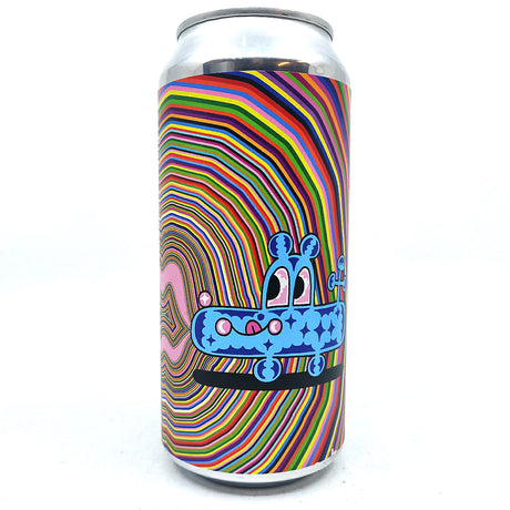 Marlobobo's Megabear Uvula Drive Through Double IPA 8% (440ml can)-Hop Burns & Black