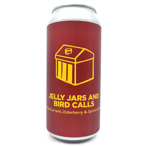 Pomona Island Jelly Jars & Bird Calls Gose 6.5% (440ml can)-Hop Burns & Black