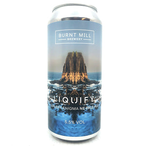 Burnt Mill Liquify New England Pale Ale 5.5% (440ml can)-Hop Burns & Black