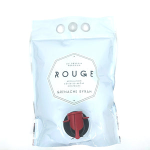 Le Grappin Rouge du Grappin Cotes-du-Rhone Grenache Syrah 2020 13% (1.5l bagnum)-Hop Burns & Black
