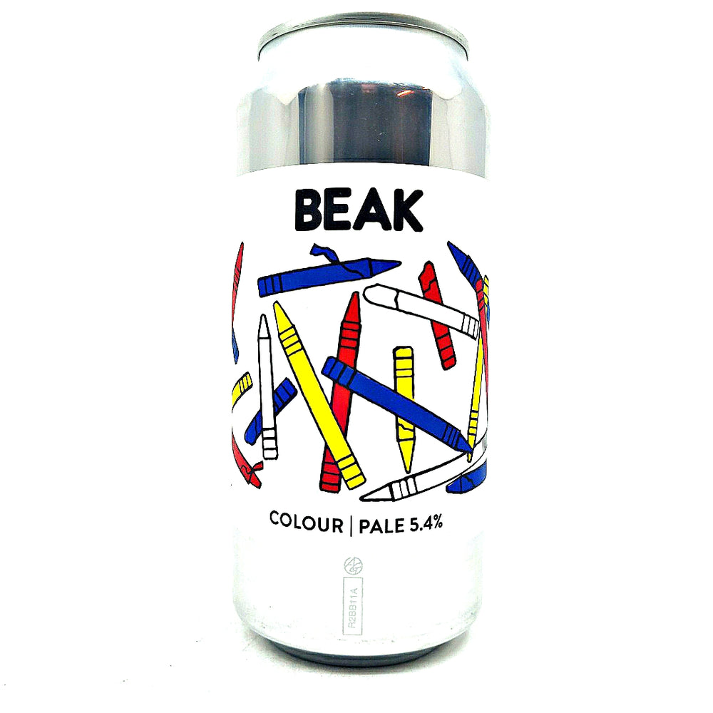 Beak Brewery Colour Pale Ale 5.4% (440ml can)-Hop Burns & Black