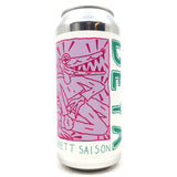 DEYA Brett Saison 5.1% (440ml can)-Hop Burns & Black
