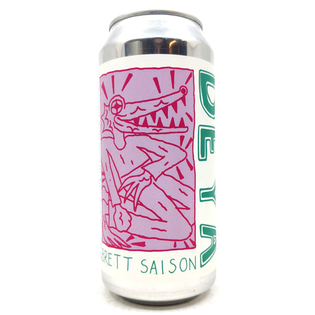 DEYA Brett Saison 5.1% (440ml can)-Hop Burns & Black