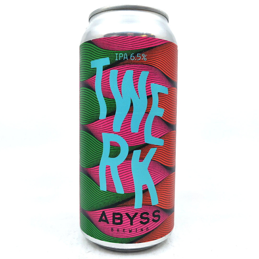 Abyss Brewing Twerk New England IPA 6.2% (440ml can)-Hop Burns & Black