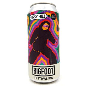 Gipsy Hill Bigfoot Festival IPA 5.5% (440ml can)-Hop Burns & Black