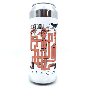 Baron Brewing Scarecrow Lager 4.4% (500ml can)-Hop Burns & Black