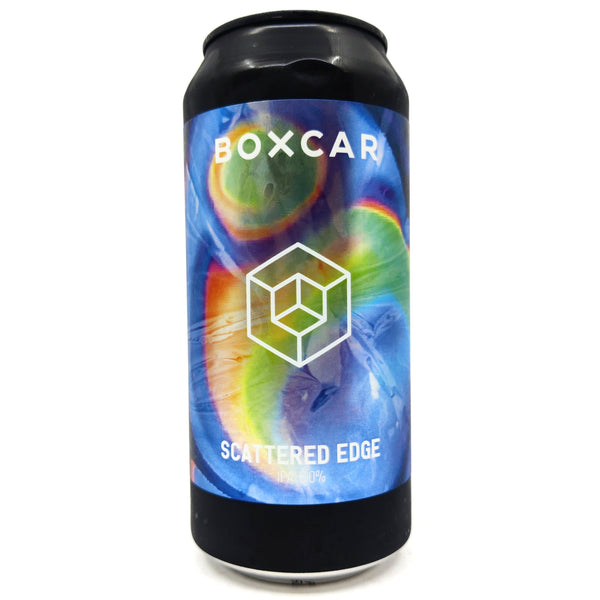 Boxcar Scattered Edge IPA 6% (440ml can)-Hop Burns & Black
