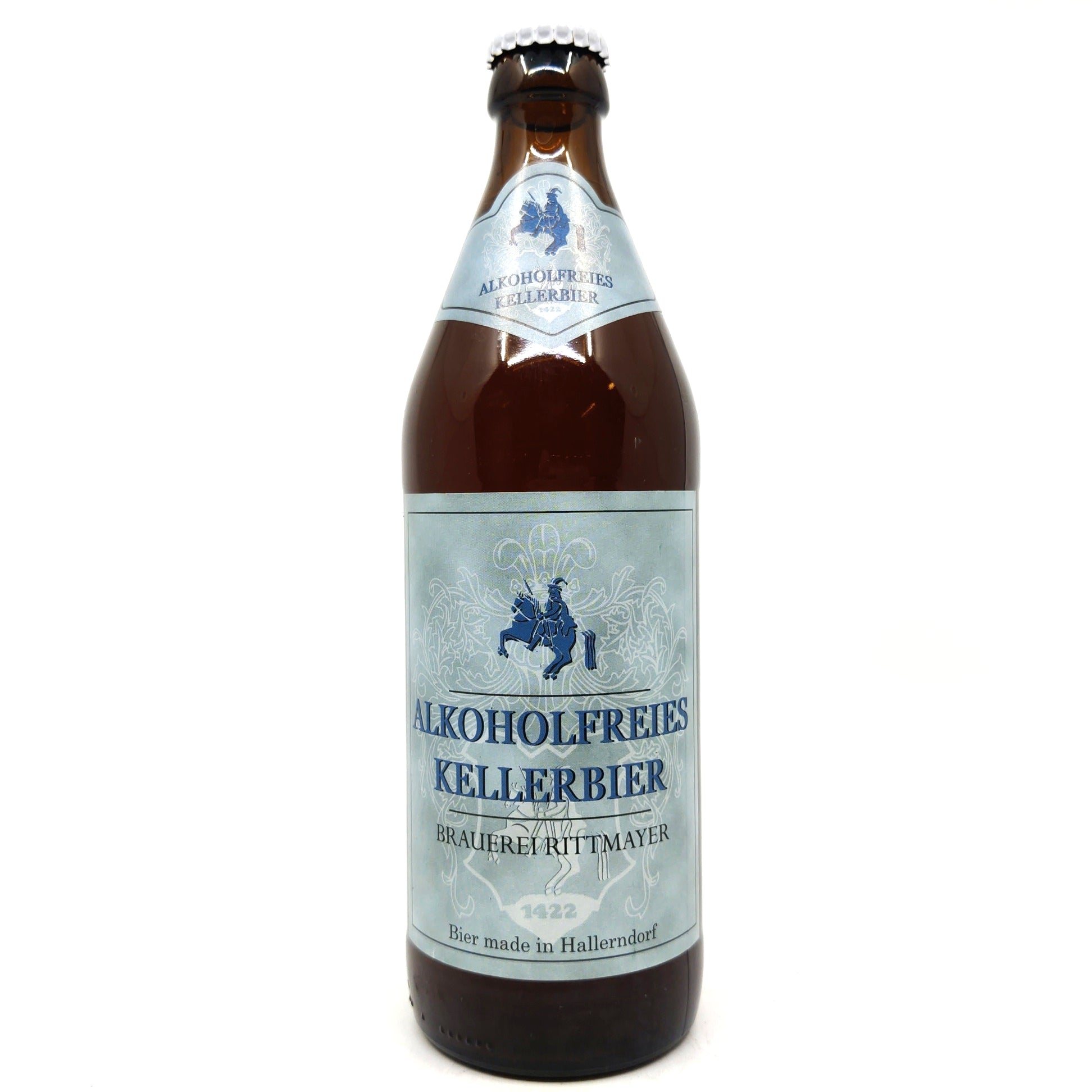 Rittmayer Alcohol-free Kellerbier 0.5% (500ml)-Hop Burns & Black