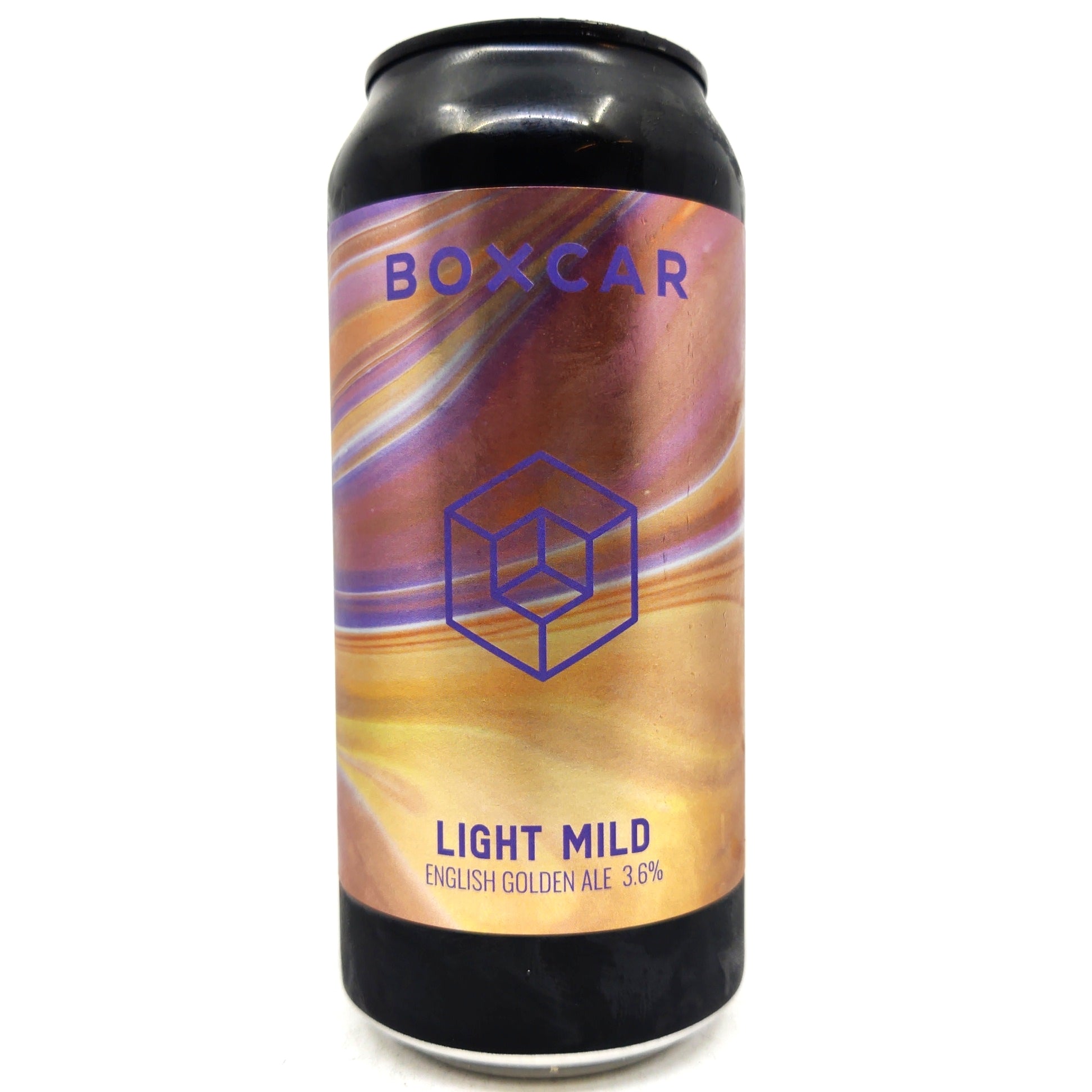 Boxcar Light Mild English Golden Ale 3.6% (440ml can)-Hop Burns & Black