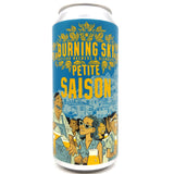 Burning Sky Petite Saison 3.5% (440ml can)-Hop Burns & Black