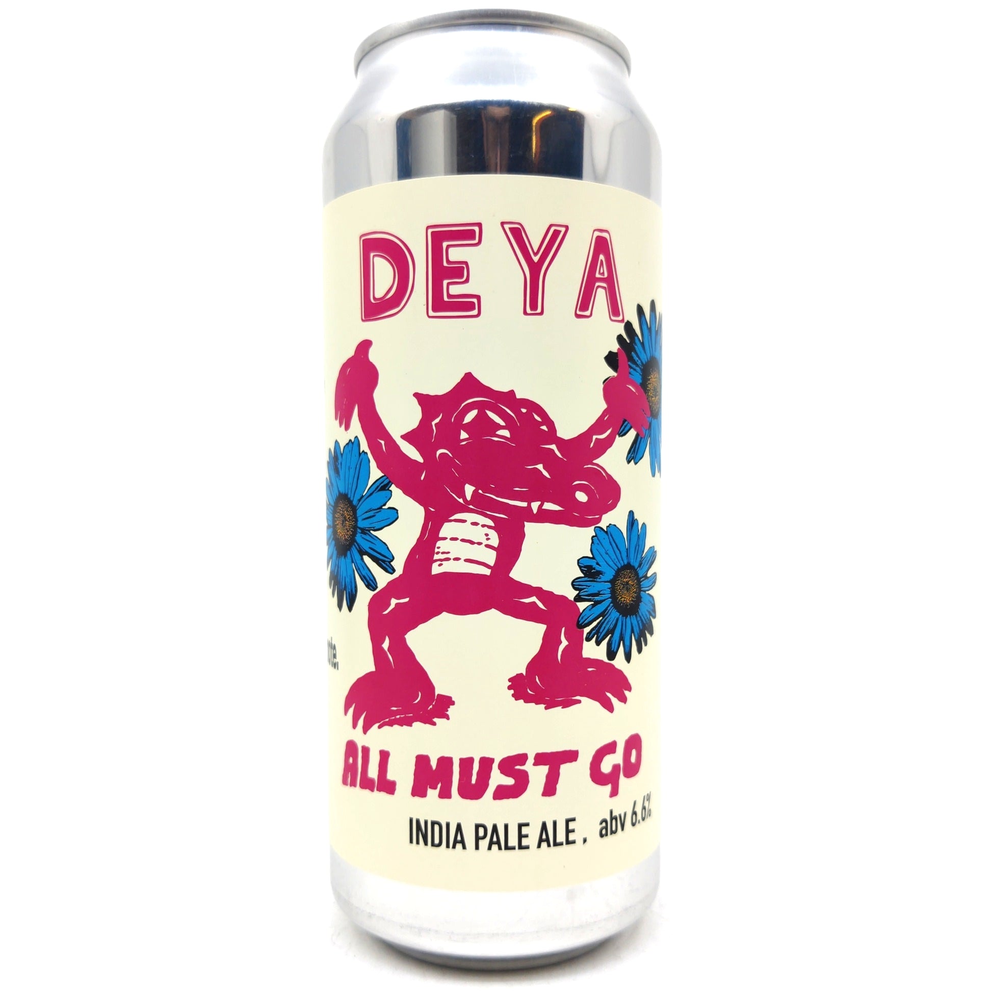 DEYA All Must Go IPA 6.6% (500ml can)-Hop Burns & Black