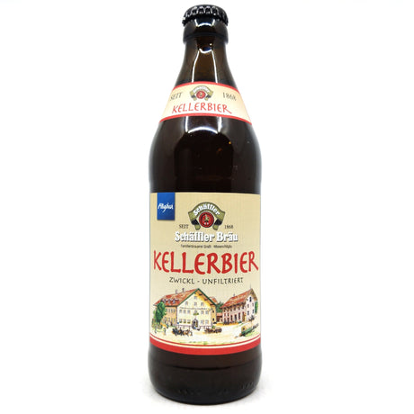 Schaffler Kellerbier 5.2% (500ml)-Hop Burns & Black