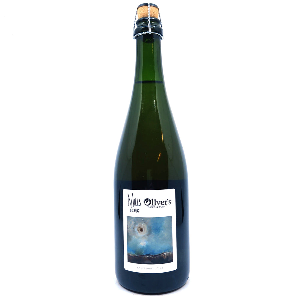 Mills Brewing & Oliver's Cider Thirteenth Fire 10% (750ml)-Hop Burns & Black