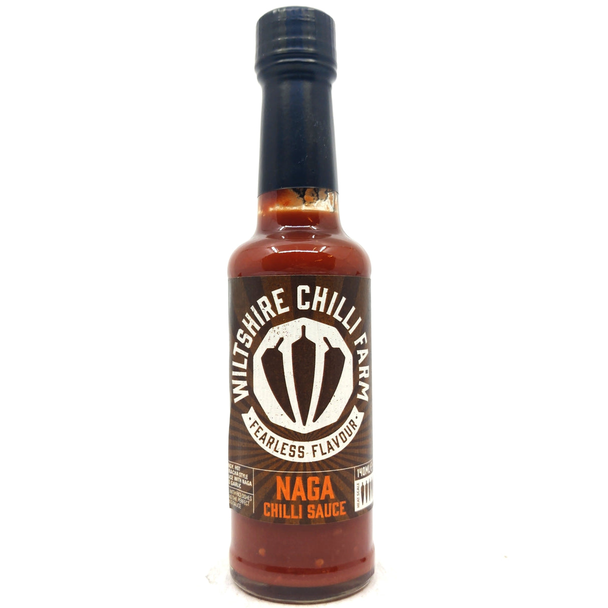 Wiltshire Chilli Farm Naga Chilli Sauce (140ml)-Hop Burns & Black